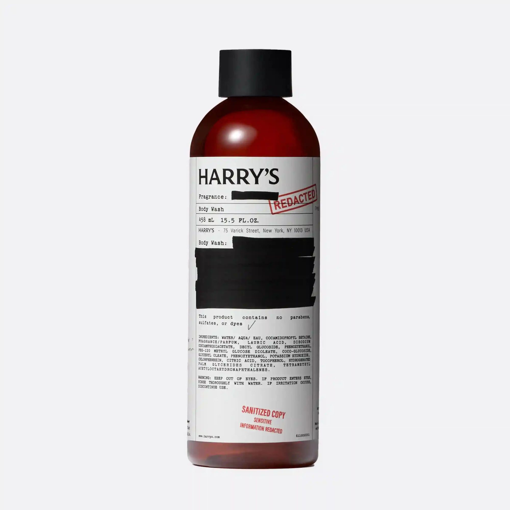 Redacted Body Wash
