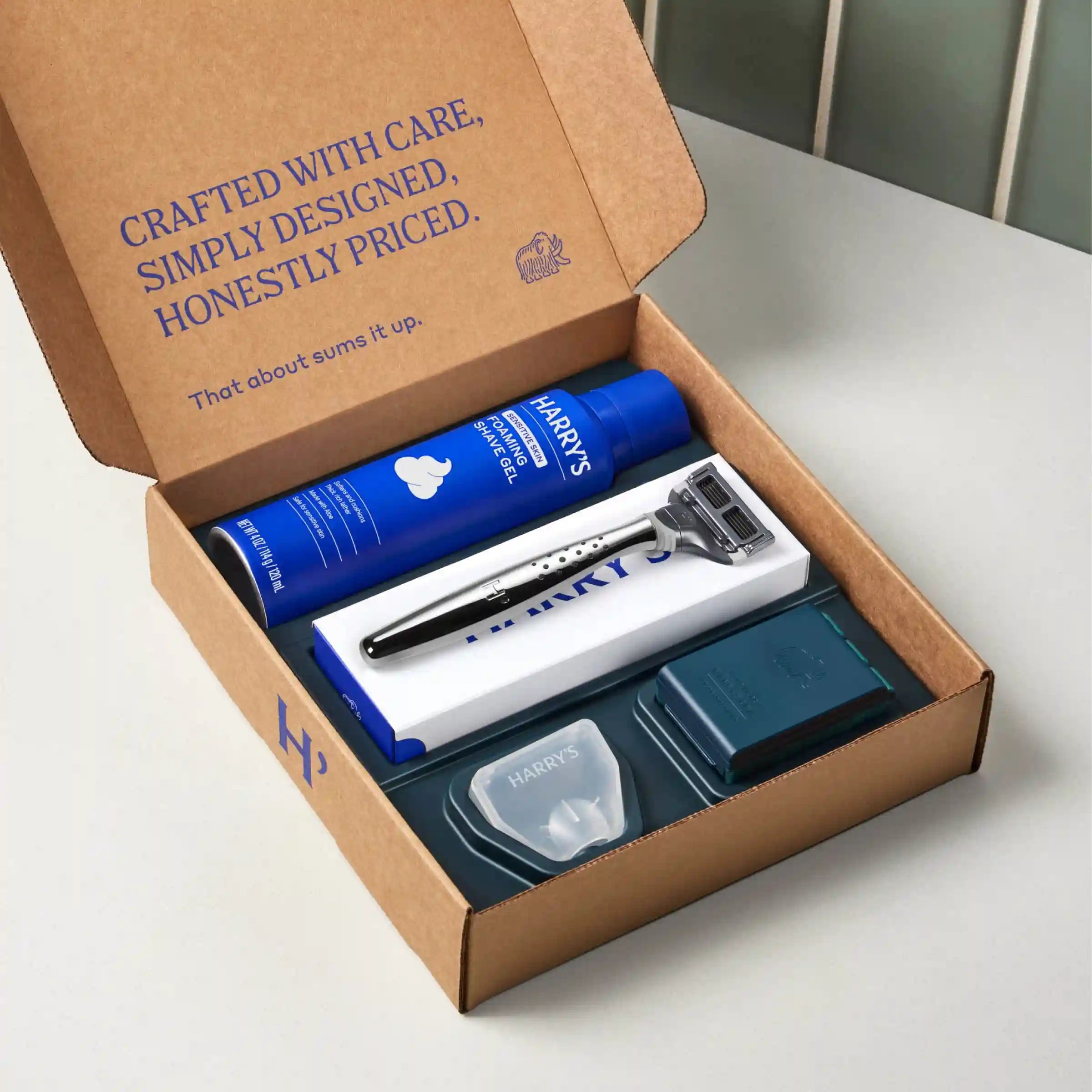 Harry's Original Chrome Shave Set - Image 3