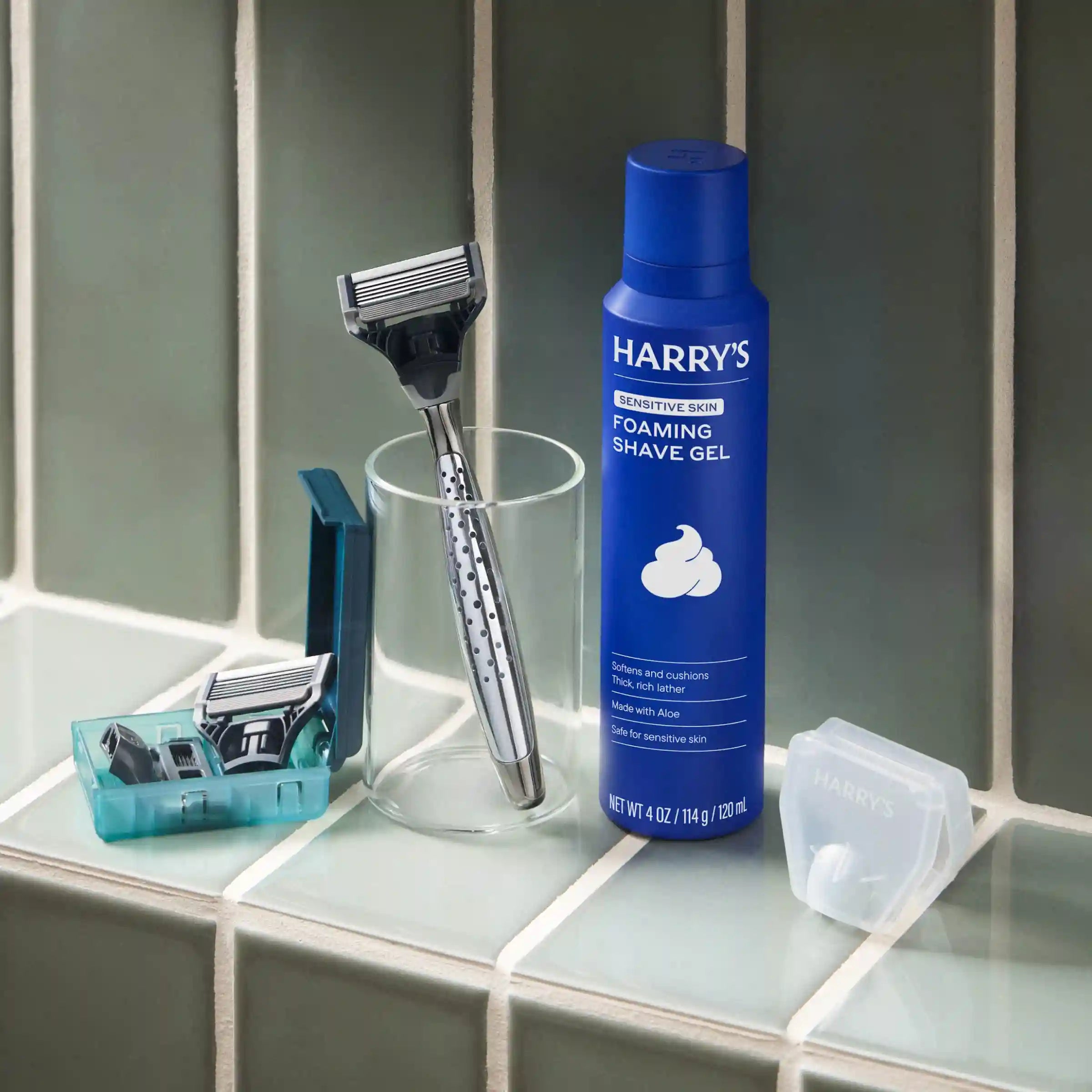 Harry's Original Chrome Shave Set - Image 4