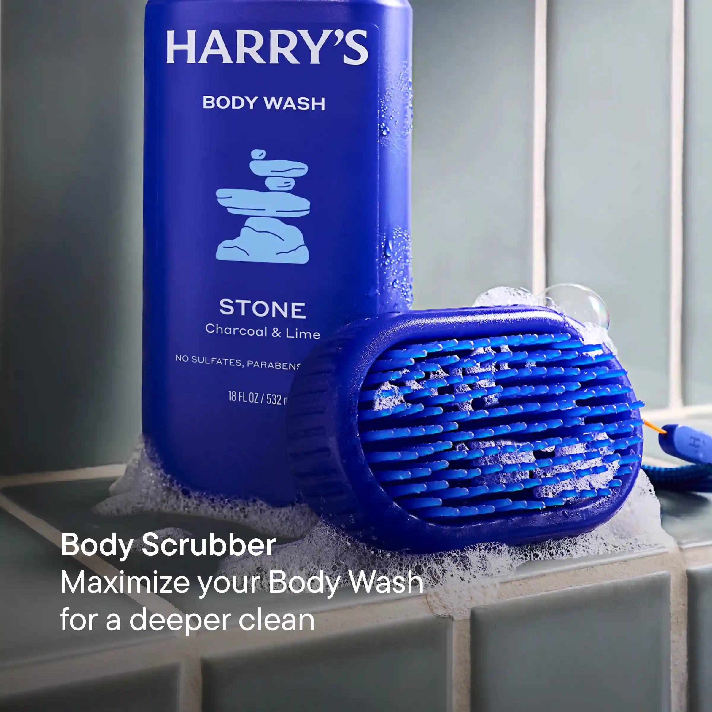 Harryâs 2 In 1 Scalp & Body Scrubber - Image 8